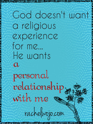 god wants relationship quotation